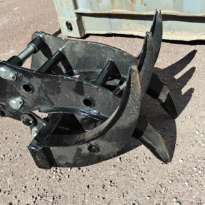 Timmergrip till minigrävare