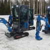 Minigrävare 1 ton Rippa R10 ECO hytt med värme