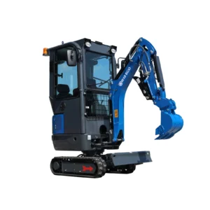 Minigrävare Rippa R10-6 ECO med hytt med värme och redskap