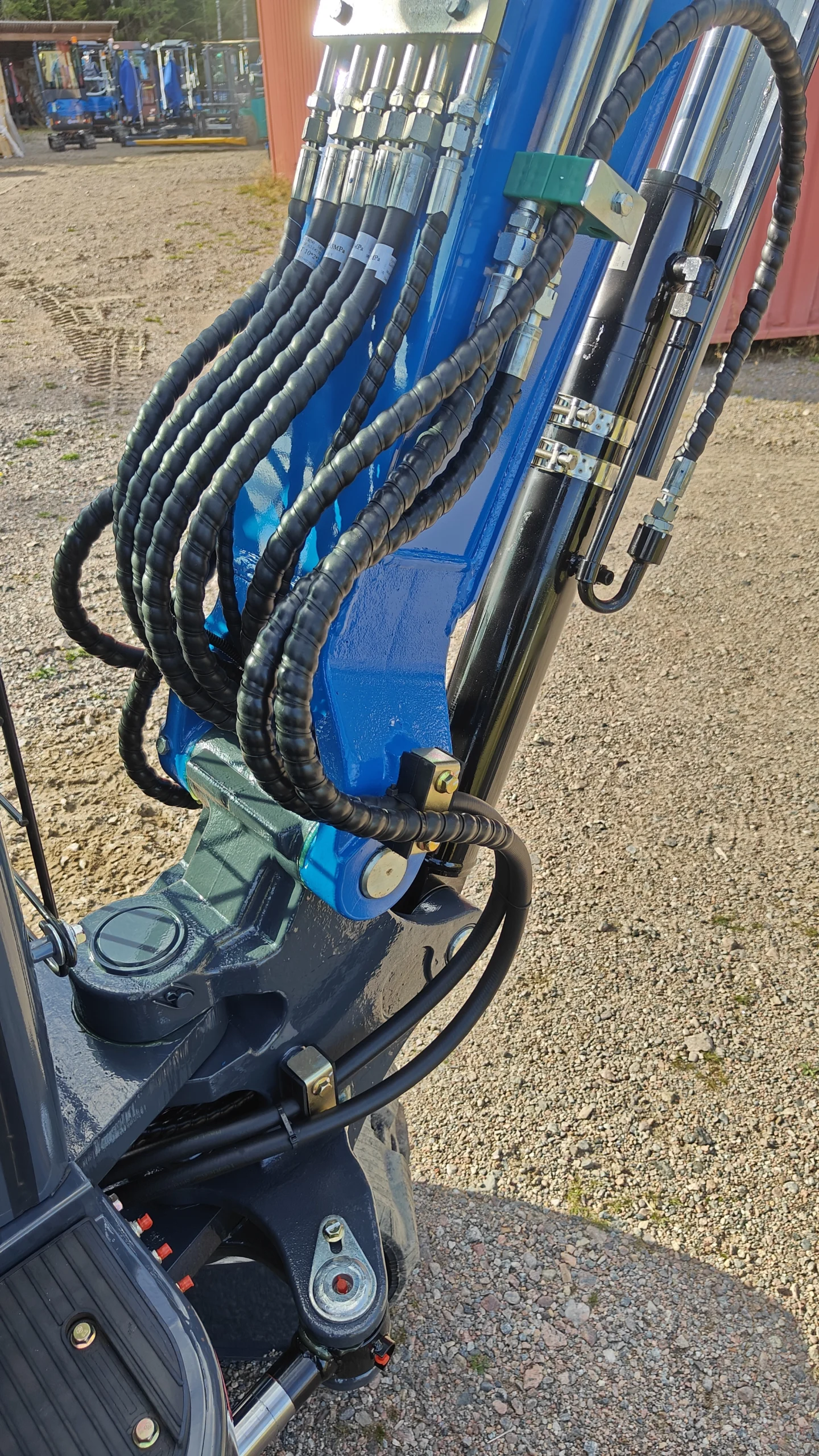 Minigrävare Rippa R32 3 ton infästning till bom.