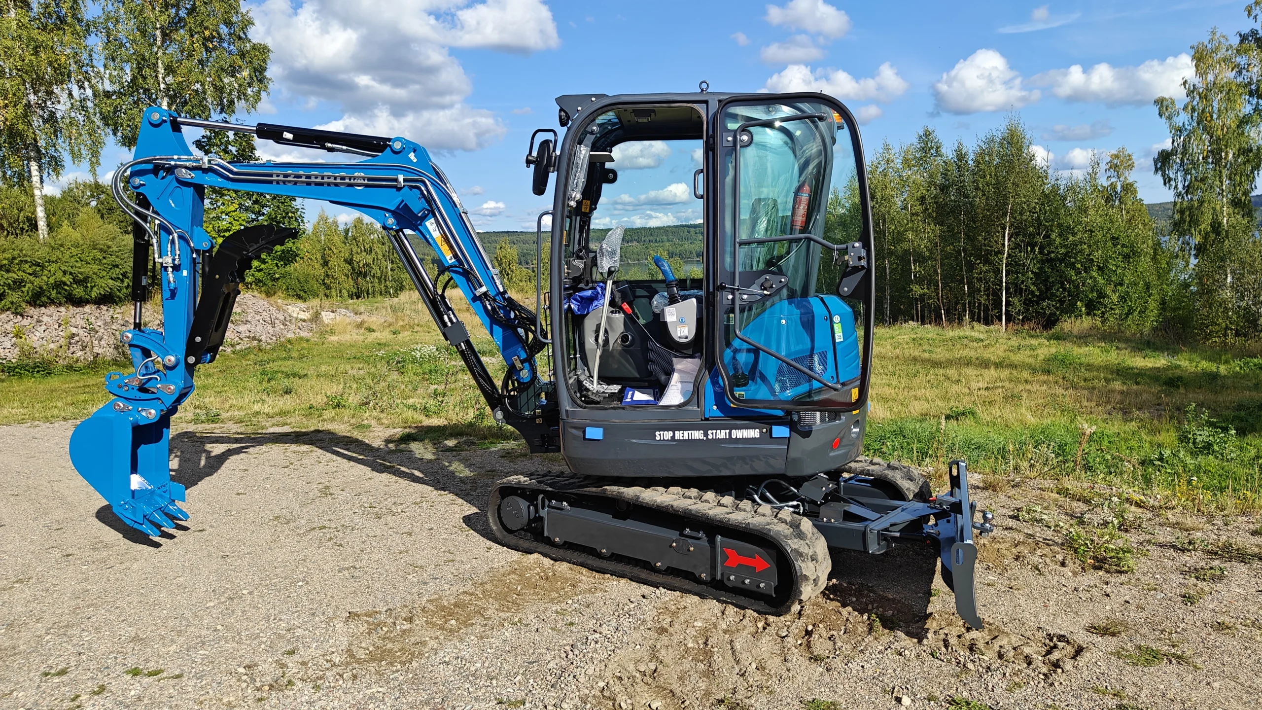 Minigrävare Rippa R32, 3 ton
