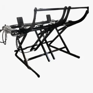 Stocklyft till hydraulisk vedmaskin vedprocessor