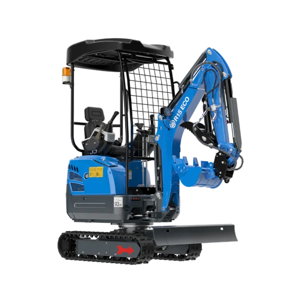 Minigrävare Rippa R15 1,5 ton, bomsväng, breddbara larver, hydraulisk tumme, snabbfäste mm.