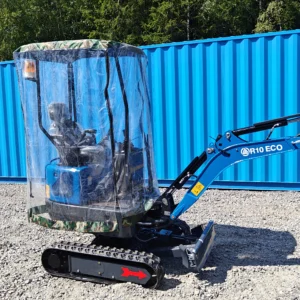 Kapell Regnskydd till minigrävare.