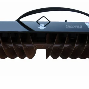 Dikesfyllare för skid steer som återfyller diken efter kabel och dränering