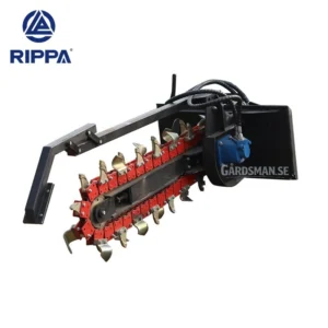 Dikesgrävare / Kedjegrävare för skid steer