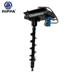 Hydrauliskt jordborr för skid steer