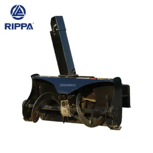 Hydraulisk snöslunga för skid steer