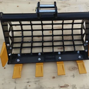 Gallerskopa sorteringsskopa till minigrävare för sortering av sten och jord